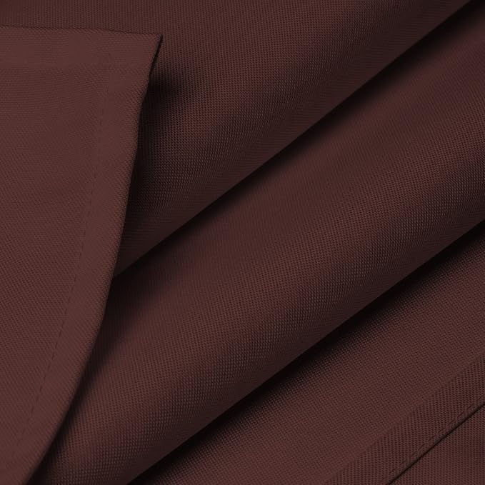 Lann's Linens 10 Pack 60 x 126 Inch Rectangular Tablecloth, Washable Polyester Fabric Dining Table Cloth for Restaurants, Weddings - Chocolate Brown - Image 4