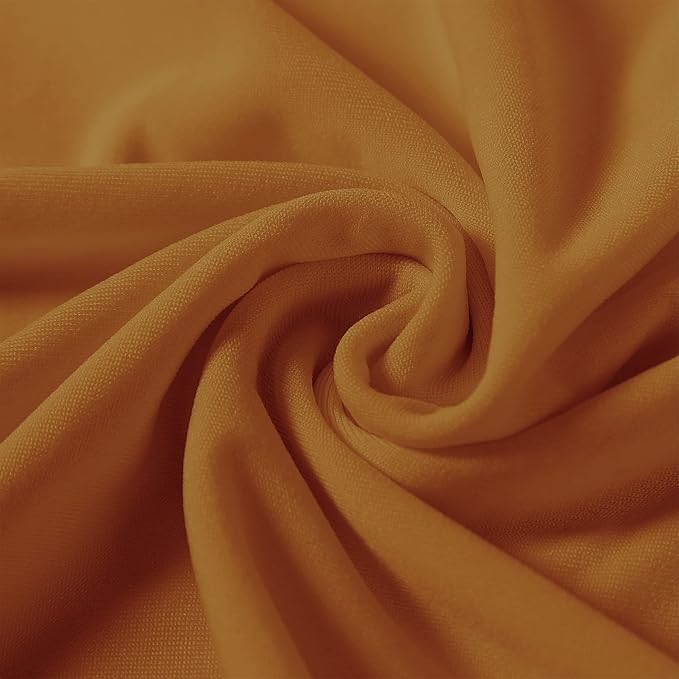 Spandex Chair Covers, 25PCS, Washable Protector for Living Room, Party, Banquet, Wedding, Hotel (Gold) - Image 4
