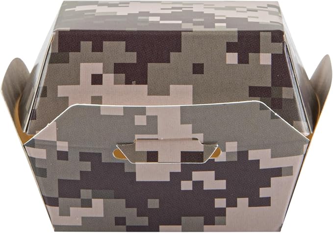Restaurantware Camouflage Paper Slider Box, 2.5 x 2 In, 100 Pack - Image 14