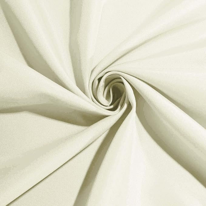 Tableclothsfactory Premium Pack of 100 Premium Ivory 20" x 20" Washable Polyester Napkins Great for Wedding Party Restaurant Dinner Parties for Party & Decorations - Image 3