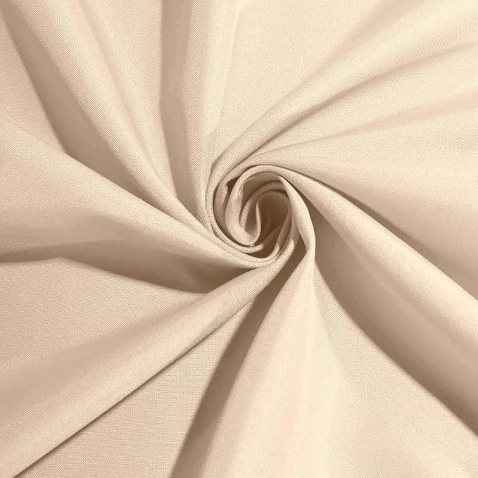 Tableclothsfactory Premium Pack of 25 Premium Nude 20" x 20" Washable Polyester Napkins Great for Wedding Party Restaurant Dinner Parties for Party & Decorations - Image 3