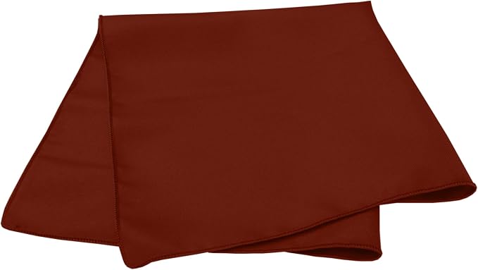 Ultimate Textile 17x17-Inch Polyester Cloth Napkins, Terracotta, Set of 36 - Image 2