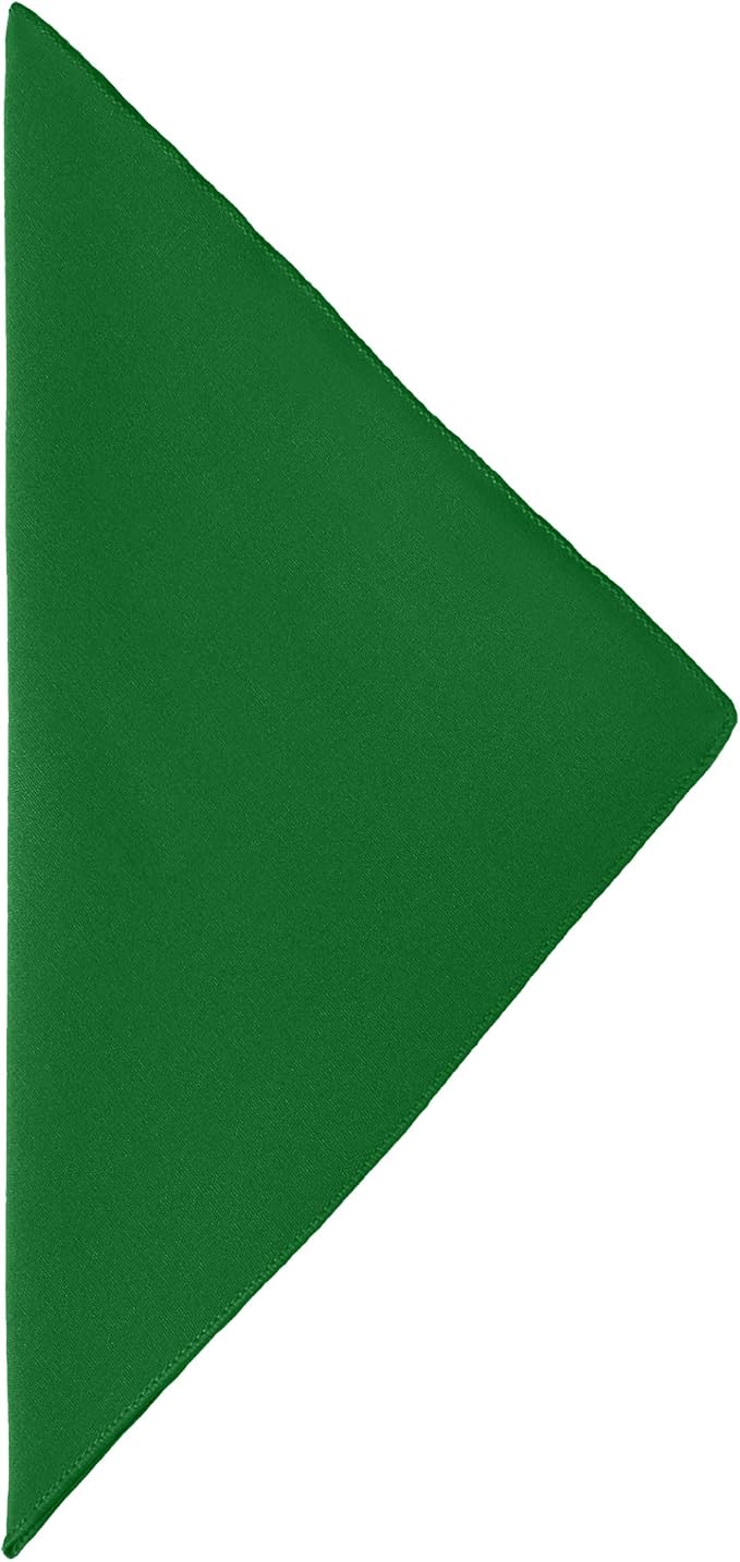 Ultimate Textile 17x17-Inch Cotton-Feel Cloth Napkins, Kelly, Set of 60 | Bulk Case of 5 Dozen, Square, 100% Spun Polyester Fabric, MJS-Spun Construction, Cotton-Like Hand, Machine Washable, Seamless - Image 2