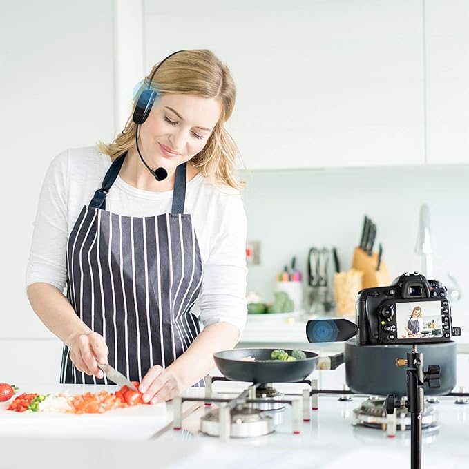 Generic Wireless Microphone Headset, 160ft Range,UHF Wireless Mic Headset and Handheld 2 in 1,Rechargeable, for Voice Amplifier,phone,PA System,Video Recording and Any AUX Audio Devices, Black