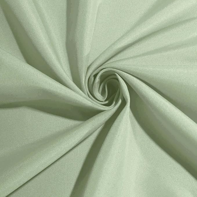 Tableclothsfactory Premium 100 Pack | Sage Green Polyester Linen Dinner Cloth Napkins, Reusable Linen | 20"x20" | Washable for Party & Decorations - Image 3