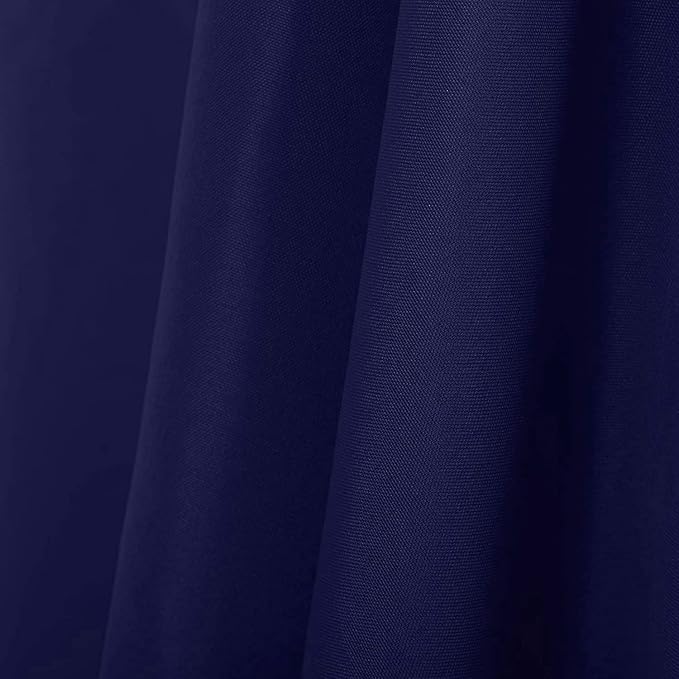 MDS Pack of 10 Rectangle Tablecloth 70 x 120 Inch Polyester Wrinkle Resistant Washable Polyester Table Cloth for Kitchen Dining Buffet Parties, Picnic, Events, Weddings and Restaurants - Navy Blue - Image 4