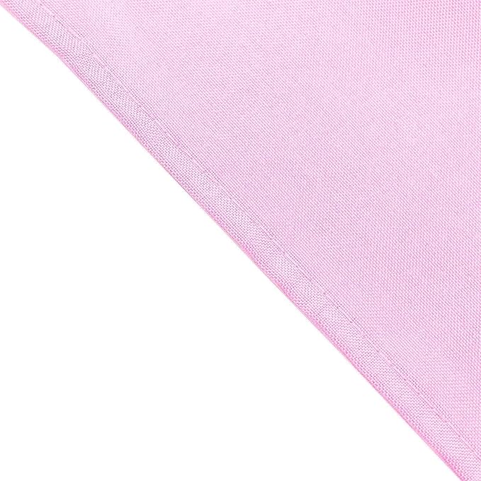 Efavormart Premium Cloth Napkins Set of 10, 17x17 Inch Pink Seamless Dinner Napkins, Washable Linen Table Napkin Cloth with Hemmed Edges for Weddings, Party and Banquet - Image 3