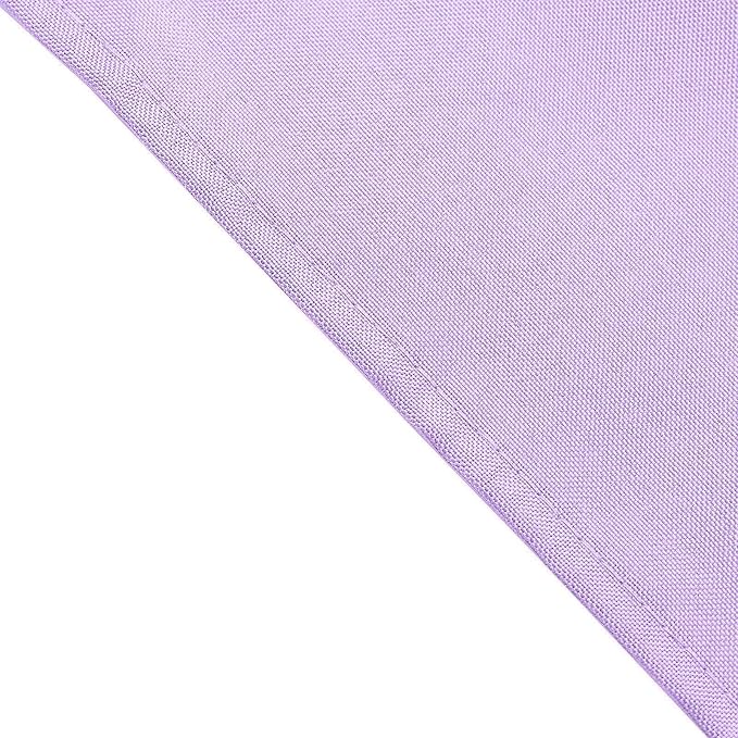 Efavormart Premium Cloth Napkins Set of 10, 17x17 Inch Lavender Seamless Dinner Napkins, Washable Linen Table Napkin Cloth with Hemmed Edges for Weddings, Party and Banquet - Image 3