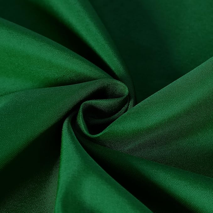 Cupuamon Square Tablecloth 52x52 inch Washable Polyester Fabric Table Cloth for Wedding Party Dining Banquet Decoration（52x52,Hunter） - Image 4
