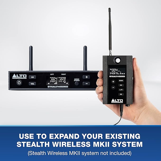 ALTO Expansion Pack for Stealth Wireless MKII Single Channel UHF Wireless Receiver for Active Speakers