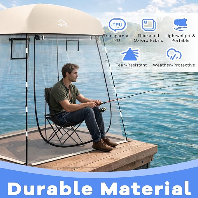 Sports Tent,Waterproof Sport Tents Shelter Fits 2-4 Persons, Portable Clear Bubble Tent for Sports Watching,Camping and Outdoor Activities