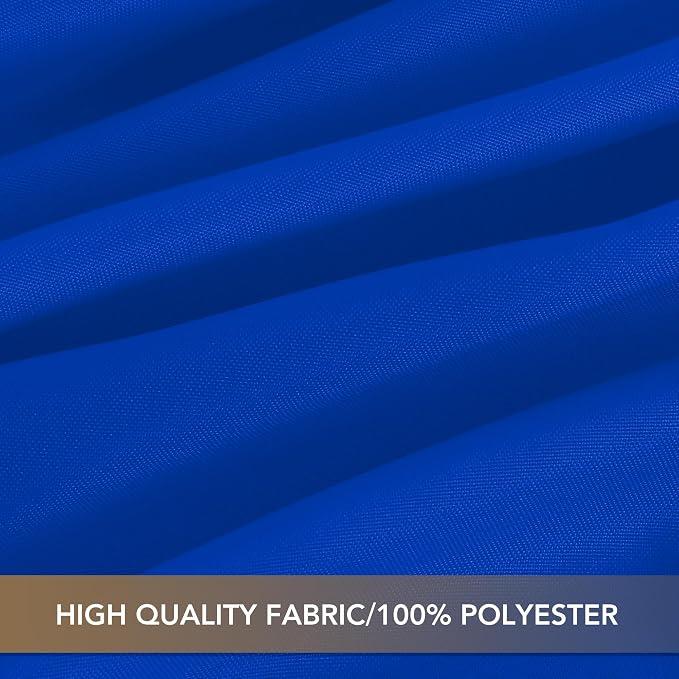 sancua Royal Blue Rectangle Tablecloths 90x156 Inch, 6 Pack | Washable Fabric Table Cloth, Large Reusable Polyester Covers for Wedding, Party, Birthday, Banquet - Image 6