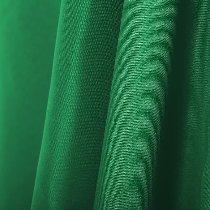 Ascoza 2pack 60x120 Inch Emerald Rectangular Tablecloth 6 Feet Table Cloth in Polyester Fabric for Wedding/Banquet/Restaurant/Parties - Image 6