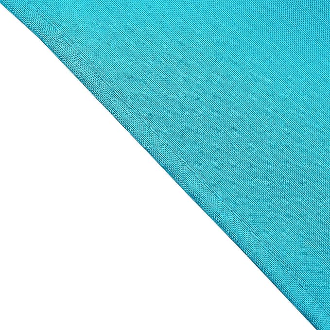 Efavormart Premium Cloth Napkins Set of 50, 17x17 Inch Turquoise Seamless Dinner Napkins, Washable Linen Table Napkin Cloth with Hemmed Edges for Weddings, Party and Banquet - Image 3