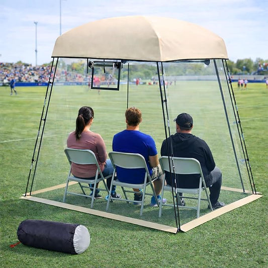 Sports Tent,Waterproof Sport Tents Shelter Fits 2-4 Persons, Portable Clear Bubble Tent for Sports Watching,Camping and Outdoor Activities