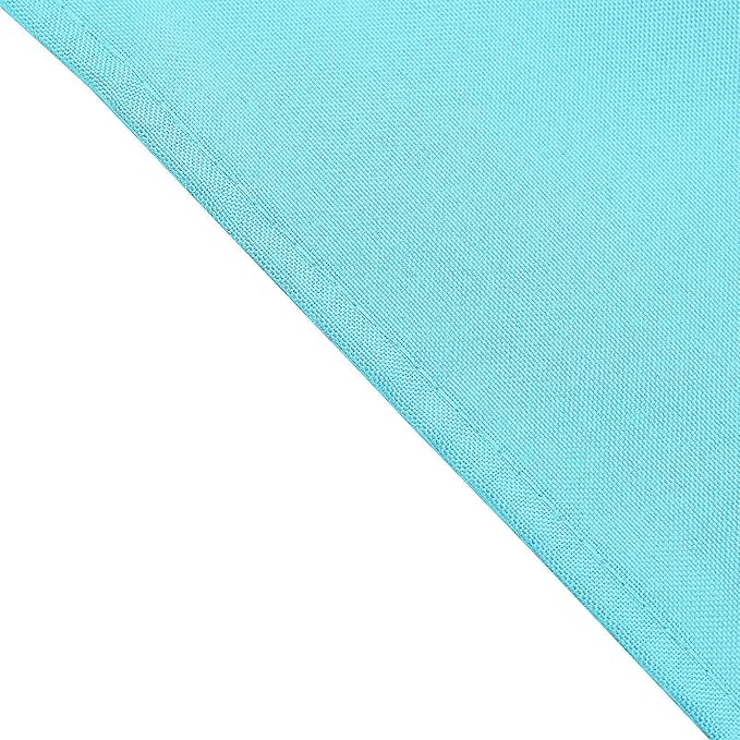 Efavormart Premium Cloth Napkins Set of 10, 17x17 Inch Light Blue Seamless Dinner Napkins, Washable Linen Table Napkin Cloth with Hemmed Edges for Weddings, Party and Banquet - Image 3