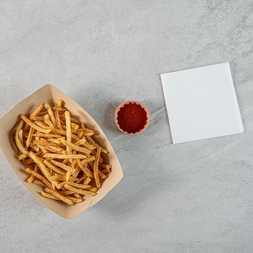 Restaurantware-Sustain 1 Ounce Portion Cups, 100 Disposable Condiment Cups - Compostable, Versatile, Kraft Paper Sample Food Cups, Stylish, For Serving Dips, Jams, Sauces, Nuts, And More - Image 8