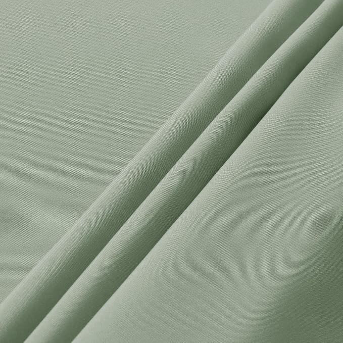 sancua Sage Green Round Tablecloth 60 Inch Diameter for 20-48 Inch Tables - Image 8