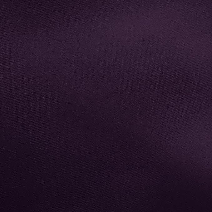 Ultimate Textile 17x17-Inch Satin Cloth Napkins, Aubergine, Set of 120 | Bulk Case of 10 Dozen, Bridal, Square, 100% Polyester Fabric, Matte Satin, Also Known as Lamour, Soft Luster, Seamless - Image 2