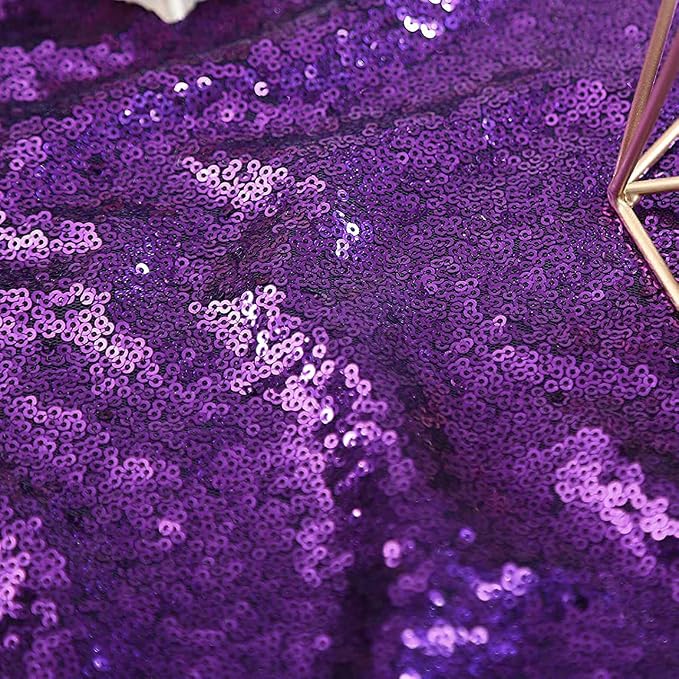 Purple Sequin Backdrop 10FTx10FT 1 Panel - Image 2