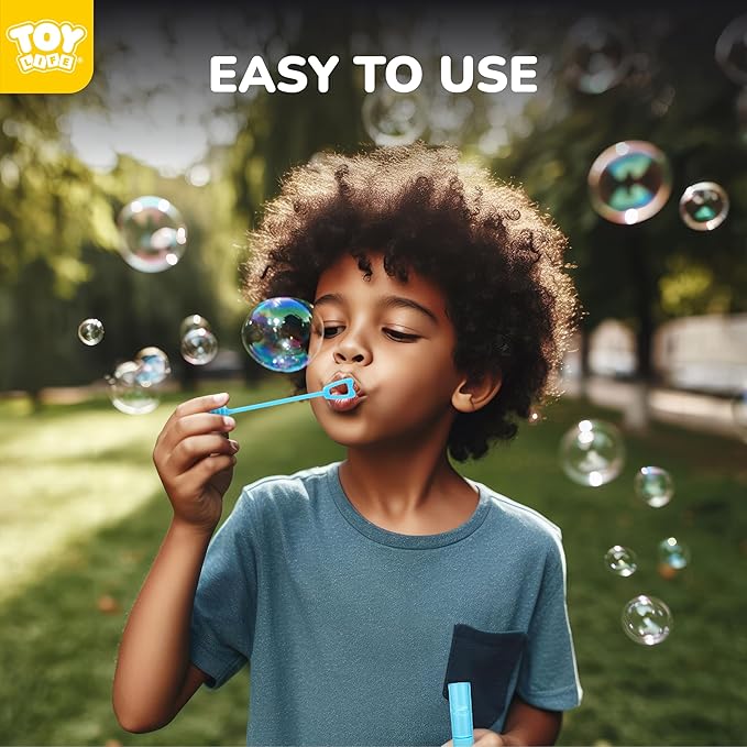 TOY Life 80 Pcs Neon Bubbles Party Favors For Kids, Mini Star Bubble Wand Bulk In Gift Box as Goody Bags Stuffer, Classroom Giveaways, Carnival Prizes Toy, Birthday Treats, Party Supplies For Toddlers