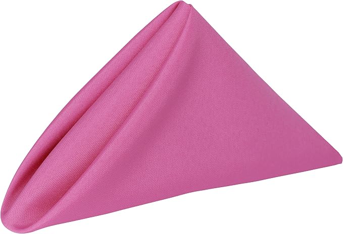 Ultimate Textile 17x17-Inch Polyester Cloth Napkins, Watermelon, Set of 60 by UltimateTextile