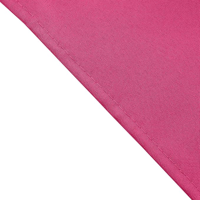 Efavormart Premium Cloth Napkins Set of 50, 17x17 Inch Fuchsia Seamless Dinner Napkins, Washable Linen Table Napkin Cloth with Hemmed Edges for Weddings, Party and Banquet - Image 3