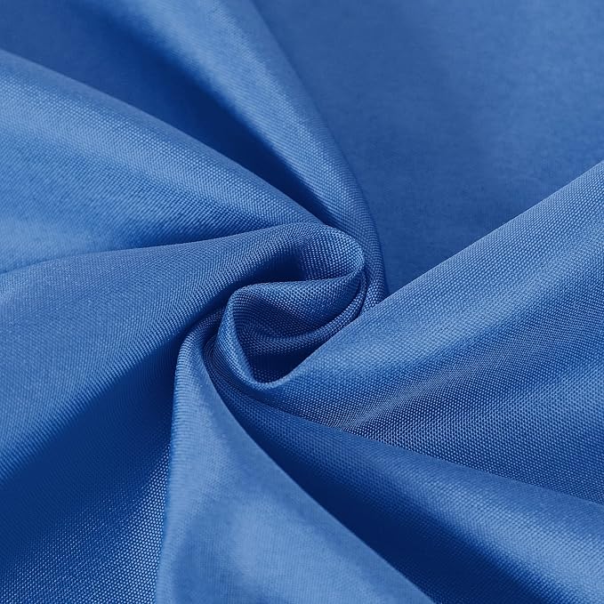 Cupuamon Square Tablecloth 70x70 inch Washable Polyester Fabric Table Cloth for Wedding Party Dining Banquet Decoration（70x70,Mediterranean Blue） - Image 4