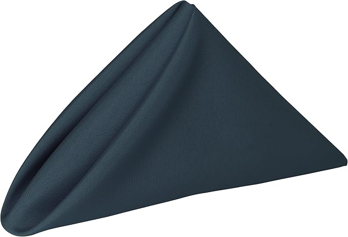 Ultimate Textile 17x17-Inch Polyester Cloth Napkins, Wedgewood, Set of 36 by UltimateTextile