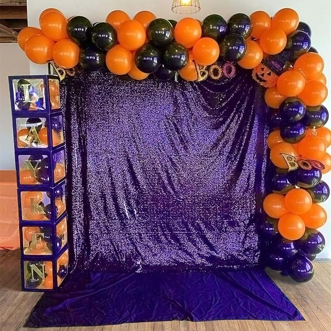 Purple Sequin Backdrop 10FTx10FT 1 Panel - Image 6