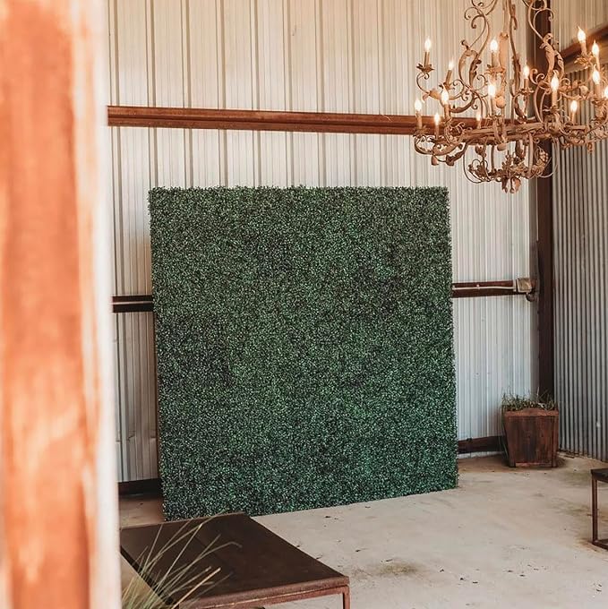 3rd Street Inn Artificial Greenery Wall Panels for Privacy - 2-Pack - Image 3