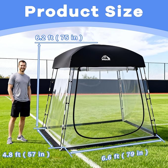 Sports Tent,Waterproof Sport Tents Shelter Fits 2-4 Persons, Portable Clear Bubble Tent for Sports Watching,Camping and Outdoor Activities