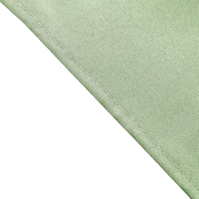 Tableclothsfactory Premium Pack of 100 SAGE Green Premium 17" x 17" Washable Polyester Napkins Great for Wedding Party Restaurant Dinner Parties for Party & Decorations - Image 3