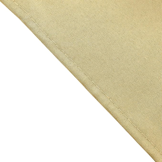 Tableclothsfactory Premium 100 Pack | Champagne Seamless Cloth Dinner Napkins, Wrinkle Resistant Linen | 17"x17" for Party & Decorations - Image 3