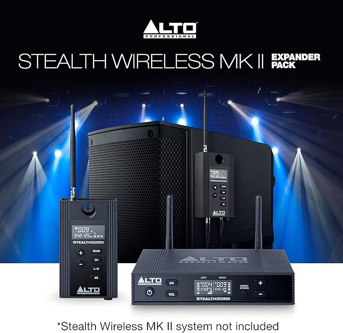 ALTO Expansion Pack for Stealth Wireless MKII Single Channel UHF Wireless Receiver for Active Speakers