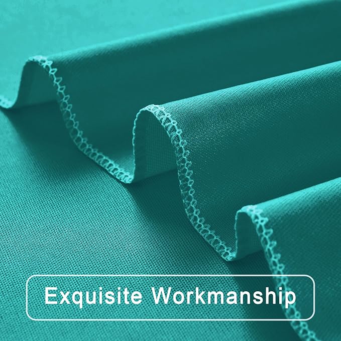 30x10ft Turquiose Backdrop Curtains for Parties, 6 Panels 5x10ft Wrinkle-Free Polyester Background Curtains for Wedding, Birthday, Baby Shower,Graduation, Decorations - Image 3
