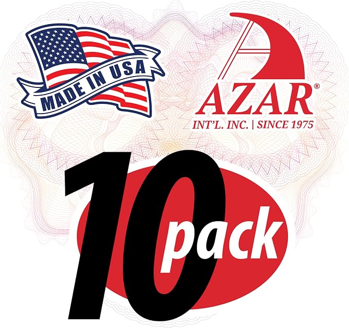Azar Displays 142709 5.5-Inch Width by 7-Inch Height Top-Load Acrylic Sign Holder, 10-Pack - Image 3