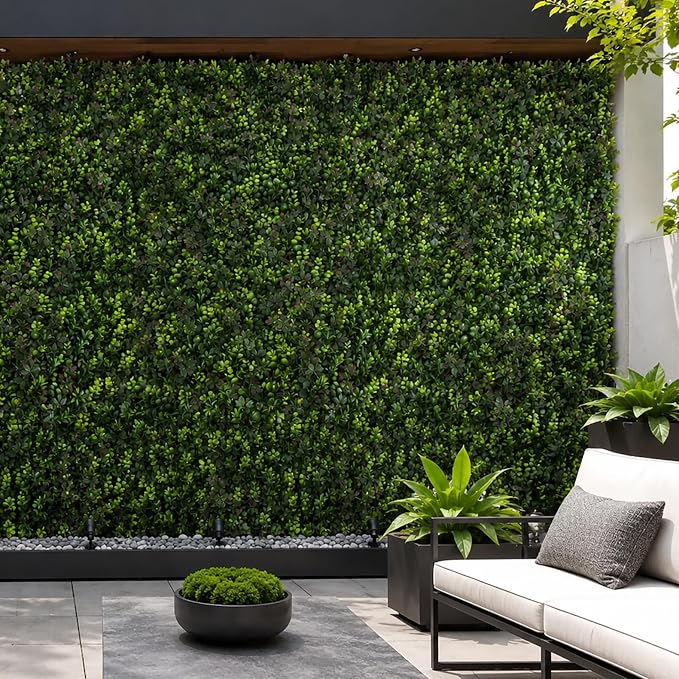 3rd Street Inn Artificial Greenery Wall Panels for Privacy - 2-Pack - Image 3