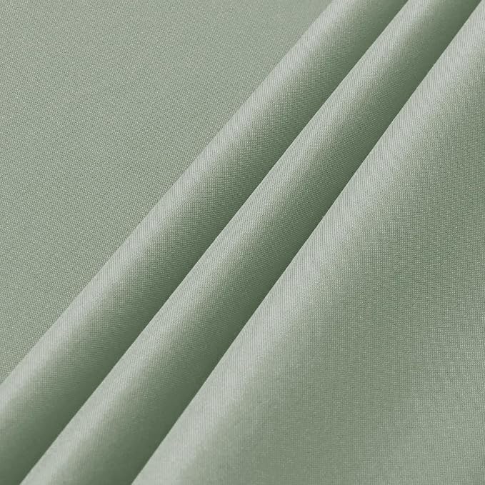 sancua 2 Pack Sage Green Tablecloths 60x102 Inch for 6 Feet Rectangle Tables - Image 6