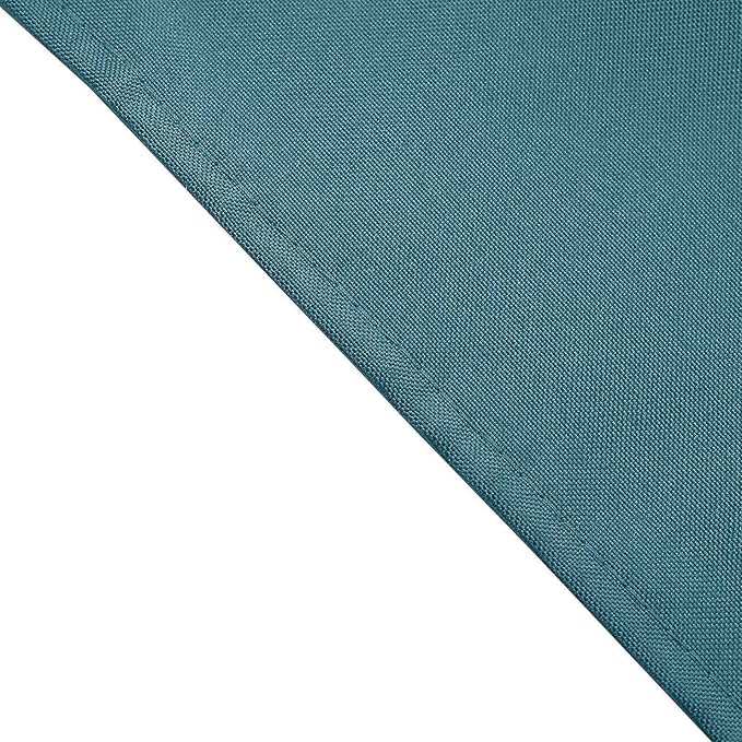 Efavormart Premium Cloth Napkins Set of 50, 17x17 Inch Peacock Teal Green Seamless Dinner Napkins, Washable Linen Table Napkin Cloth with Hemmed Edges for Weddings, Party and Banquet - Image 3