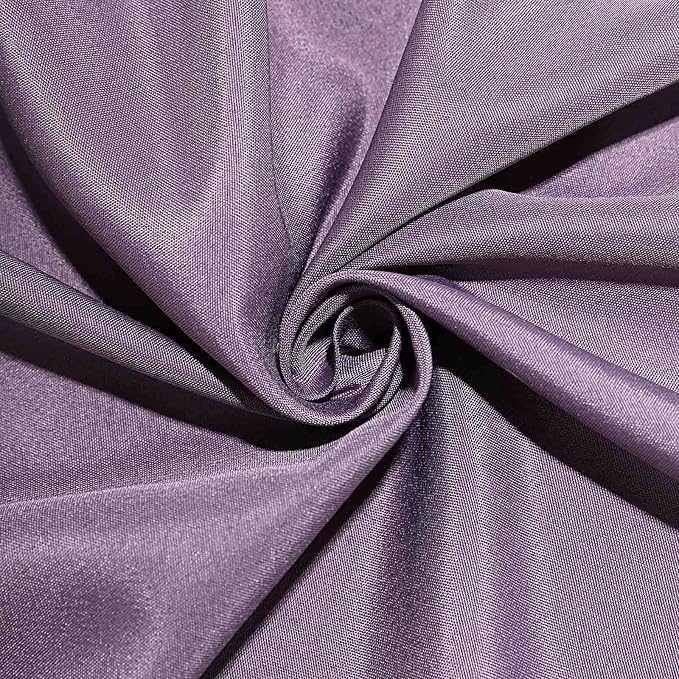 Balsa Circle 6 pcs 90 inch Amethyst Round Washable Polyester Easy-Care Tablecloth for Indoor and Outdoor Bridal Shower Wedding Table Buffet Table Parties Kitchen Dining - Image 5