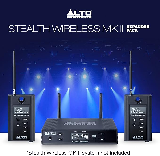 ALTO Expansion Pack for Stealth Wireless MKII Single Channel UHF Wireless Receiver for Active Speakers