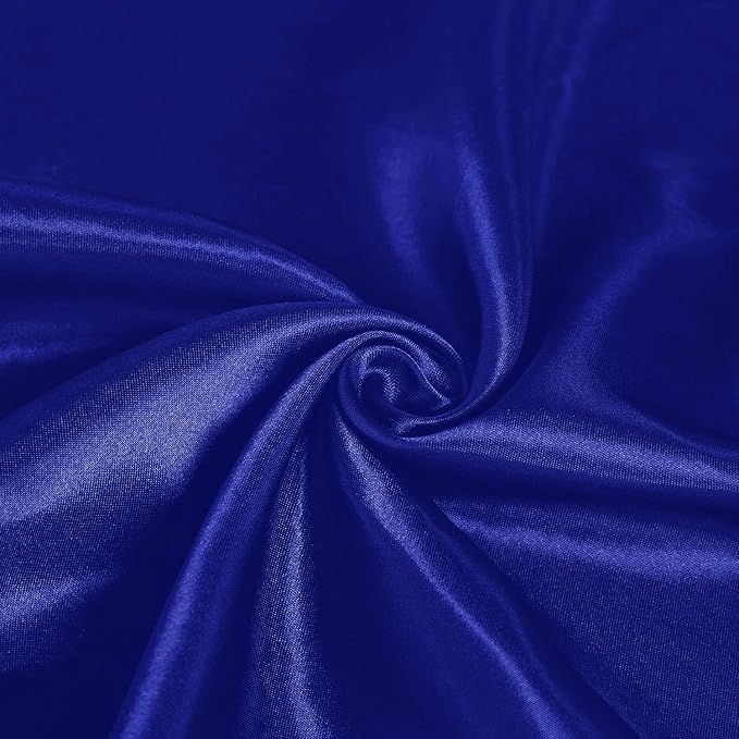 SI Pack of 30 Wedding 12 x 108 inch Satin Table Runner for Wedding, Decorations for Graduations, Engagements, Birthday Parties, Banquets, Runners fit Rectangle, Round Table - Royal Blue - Image 6