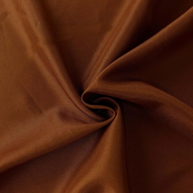Tableclothsfactory Premium Pack of 25 Cinnamon Brown Premium 17" x 17" Washable Polyester Napkins Great for Wedding Party Restaurant Dinner Parties for Party & Decorations - Image 3
