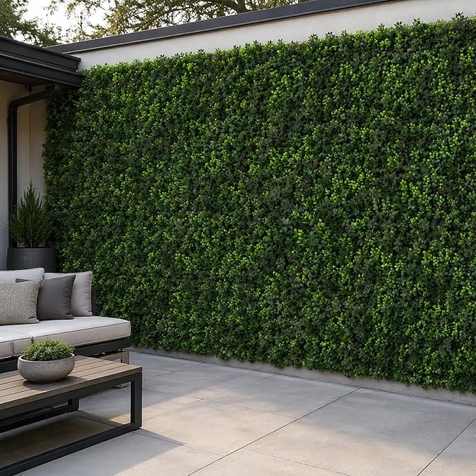 3rd Street Inn Artificial Greenery Wall Panels for Privacy - 2-Pack by 3rdStreetInn