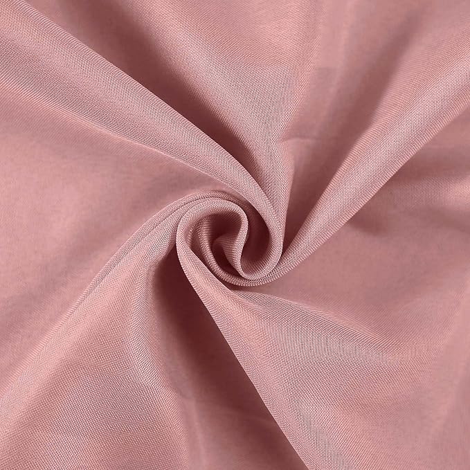 Tableclothsfactory Premium Pack of 25 Dusty Rose Premium 17" x 17" Washable Polyester Napkins Great for Wedding Party Restaurant Dinner Parties - Image 4