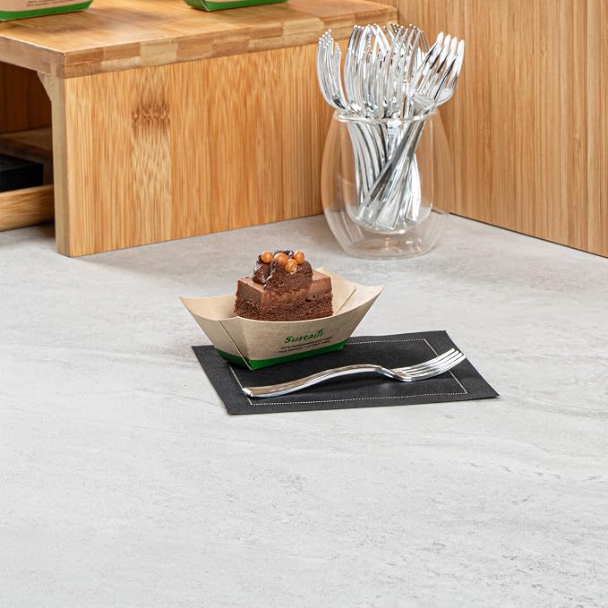 Restaurantware Food Tray/Boat, 2 oz, 400 Ct - Image 3