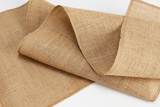 10 Pack Burlap Table Runner, 100% Jute Vintage 12X108 Inches Table Runner for Wedding, Parties, Christmas, Thanksgiving, BBQ's, Everyday, Holidays - Image 2