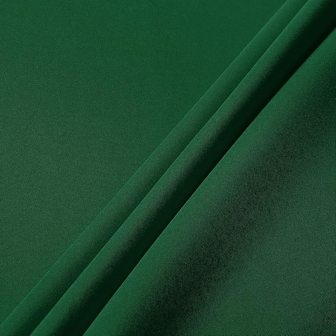 sancua Rectangle Tablecloth, 60 x 120 Inch, Hunter Green | Stain and Wrinkle Resistant, Washable Polyester Cloth Decorative Fabric Cover for Dining Tables, Buffet Parties and Christmas - Image 7