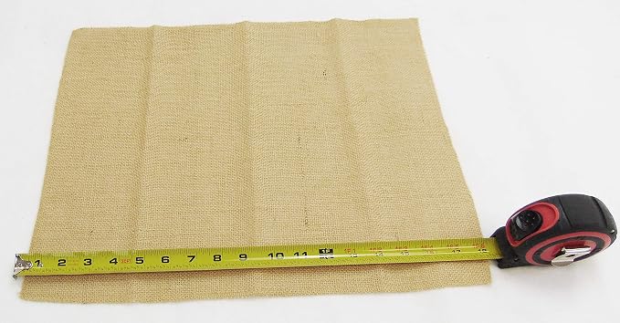 AAYU Burlap placemats for Dining Table Set of 6 14 inch x 18 Inch, 2 Finished Edge and 2 Fringe raw Rustic Edges (14 Inch X 18 inch X6Pcs) - Image 8
